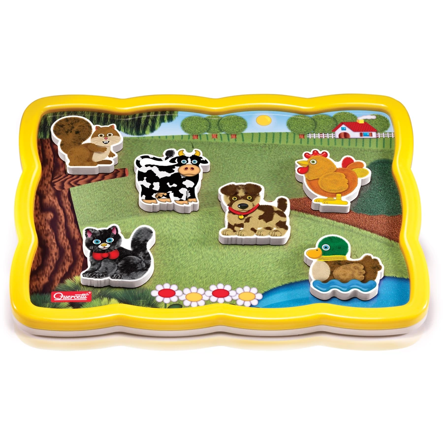 Quercetti Magnetisches Puzzle: Bauernhof