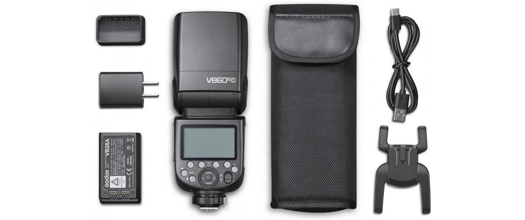 Blitzgerät V860 III für Canon<br>Kompakter Systemblitz für Canon mit TTL-Funktion und HSS