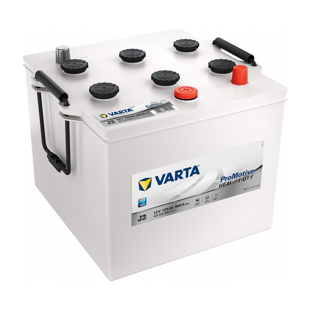 VARTA Promotive Black Batteri 12V 125AH 950CCA (286x269x210/230mm) +diagonalt J3