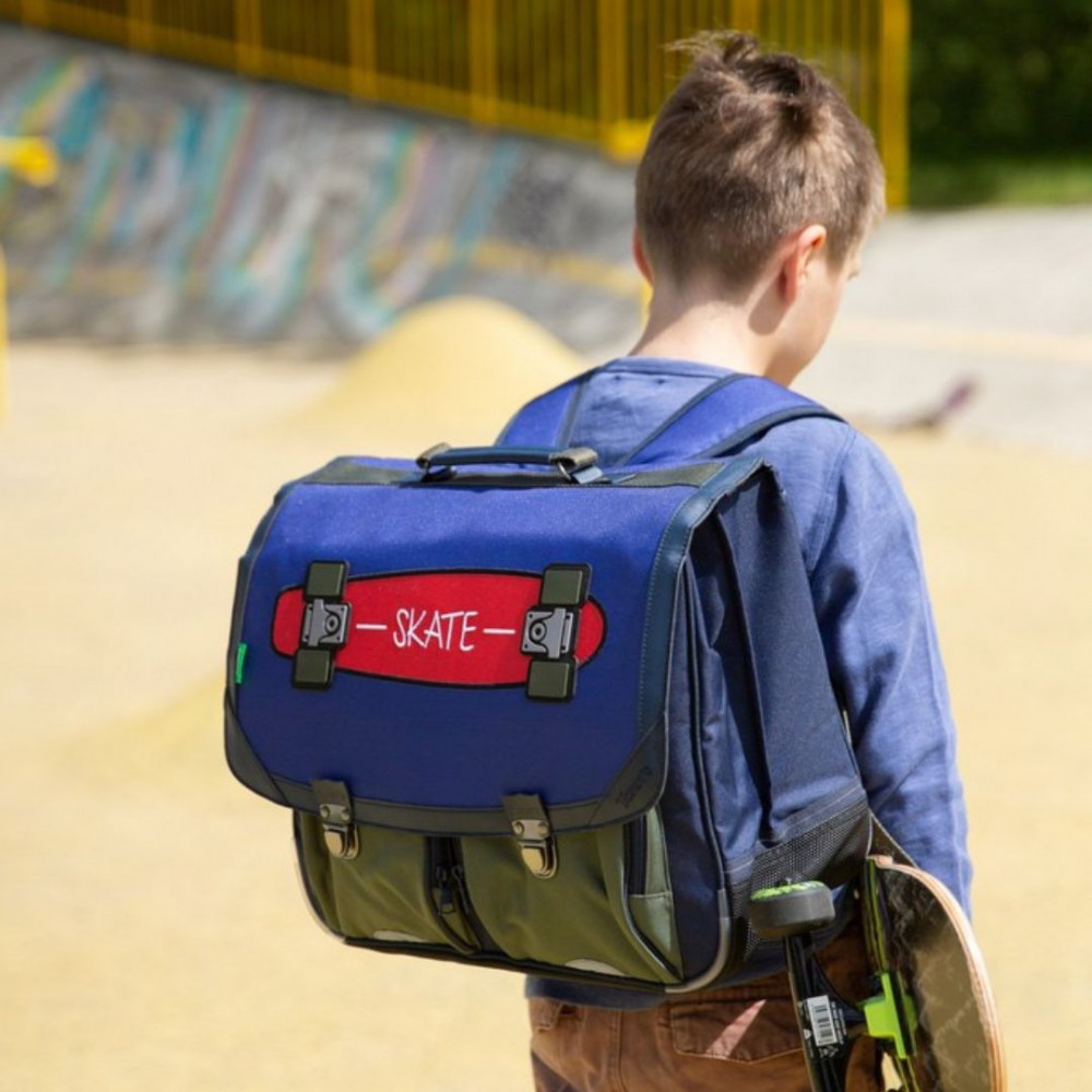 Cartable Nathan bicolore