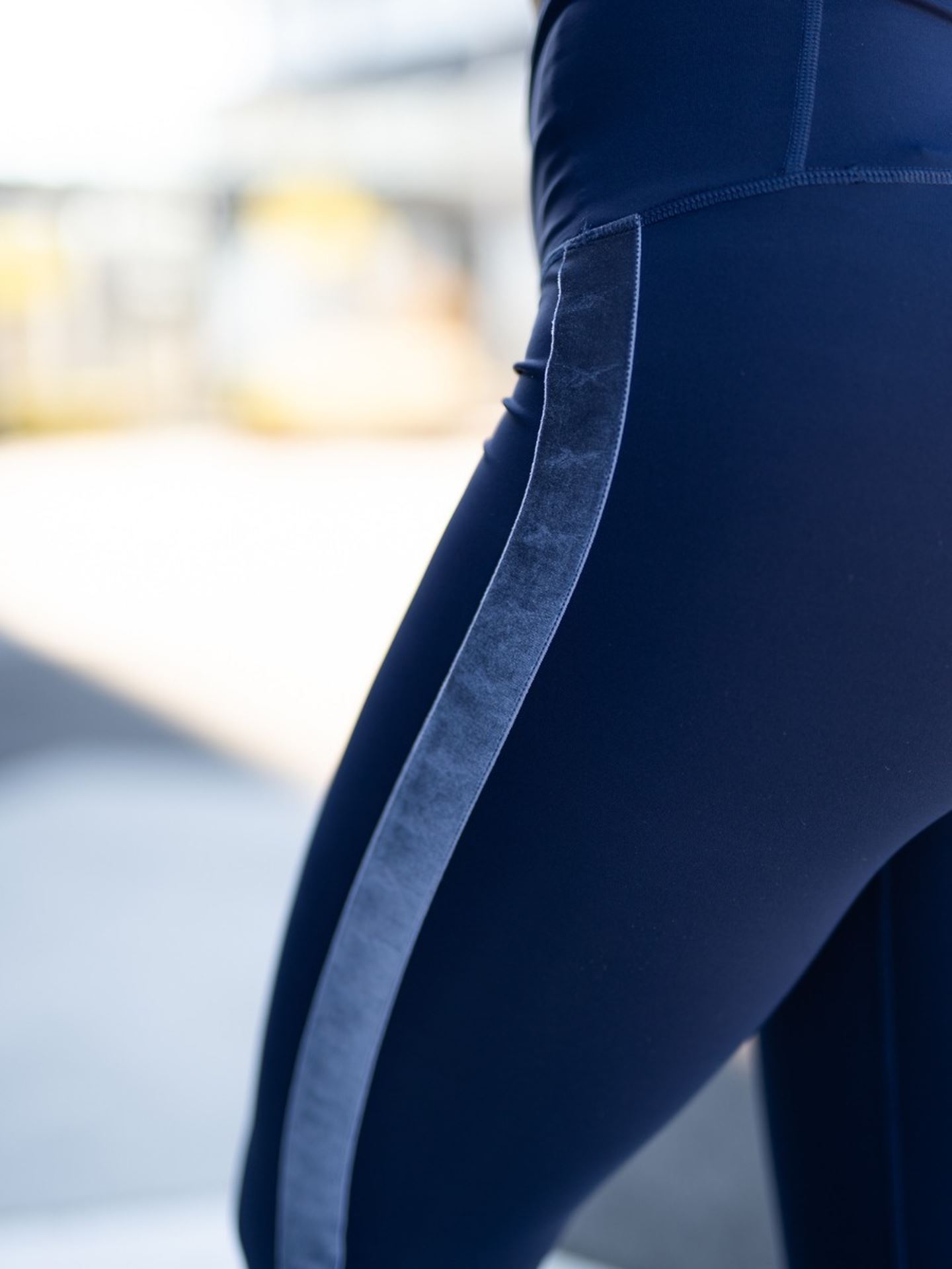 Velour Tape Tights