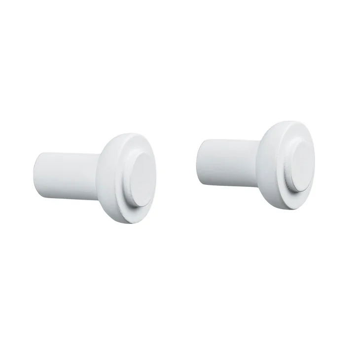 Zone Denmark - Sensu Garderobenhaken Ø 2,5 cm, weiss (2er-Set)