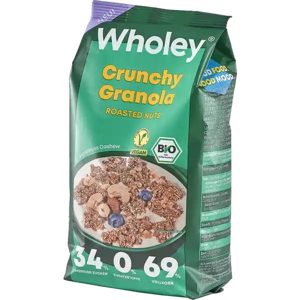Bio Crunchy Roasted Nuts Granola