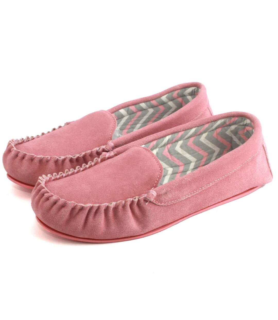 Eastern Counties Leather - Mocassins FFION - Femme (Rose) - UTEL384