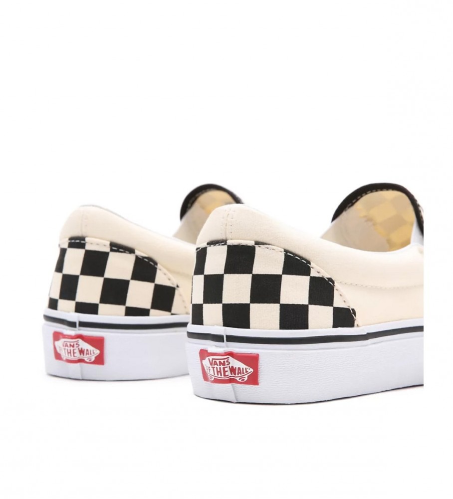 Vans Zapatillas Checkerboard Classic Slip-On Preto