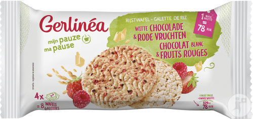 Gerlinea Meal Replacement Chocolat Riche En Protéines Source De Fibres 16 Shakes