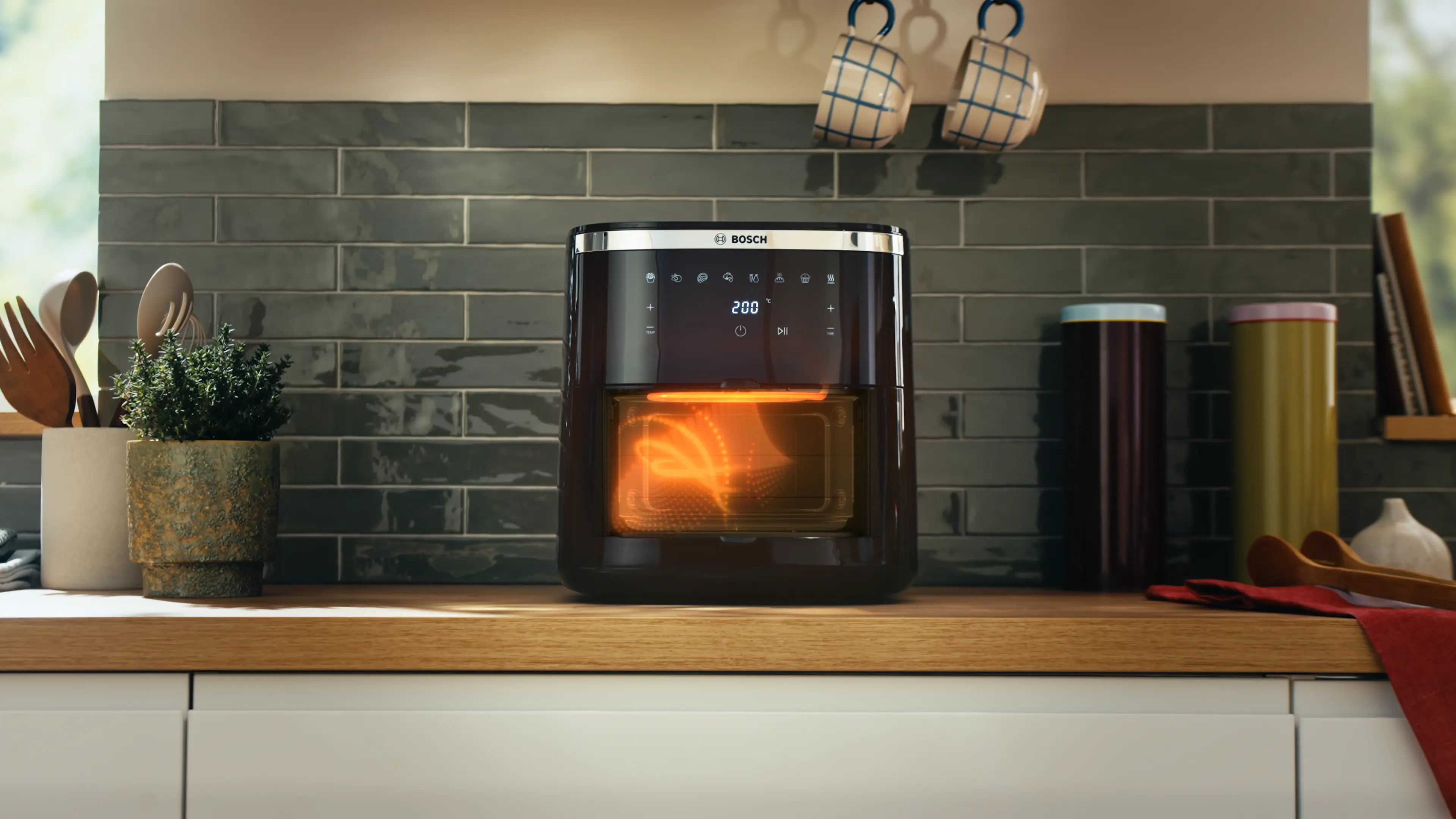 Serie 6 Air Fryer Zwart