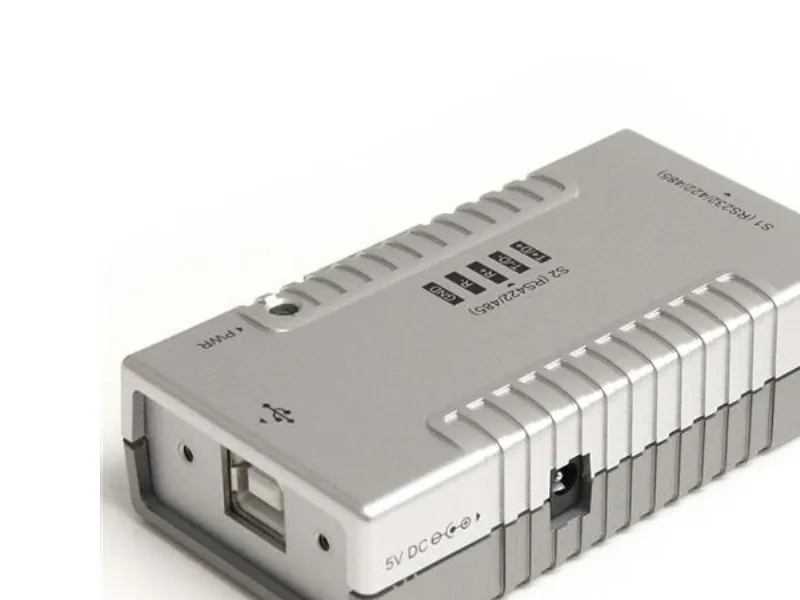Startech.com USB auf 2x Seriell Adapter - USB zu RS232 / RS422 / RS485 Seriell Konverter (COM) - Serieller Adapter - USB 2.0 - RS-232, RS-422, RS-485 - 2 Anschl?sse - Grau (ICUSB2324852)