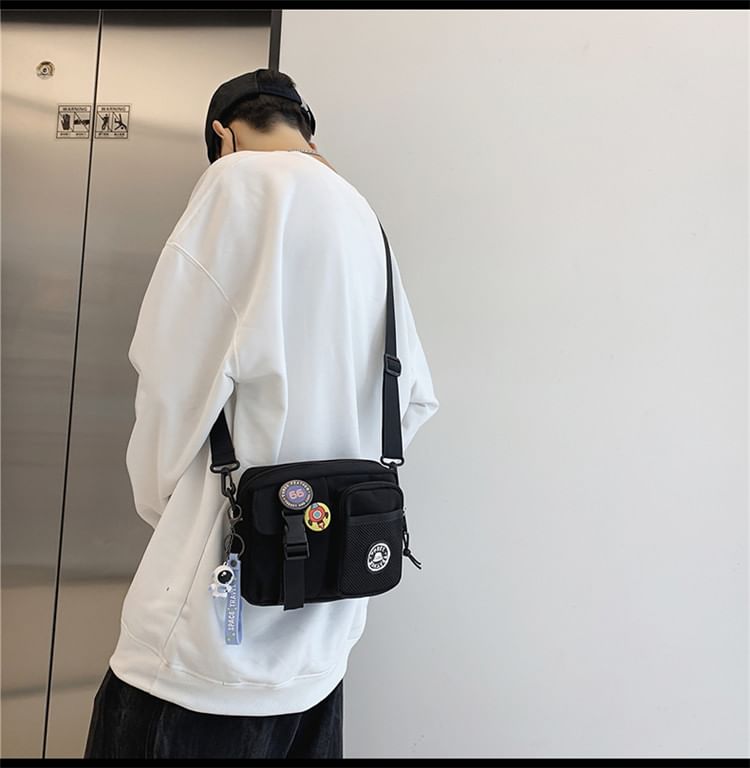 EAVALURE - Set: Crossbodytas met gesp + bedel