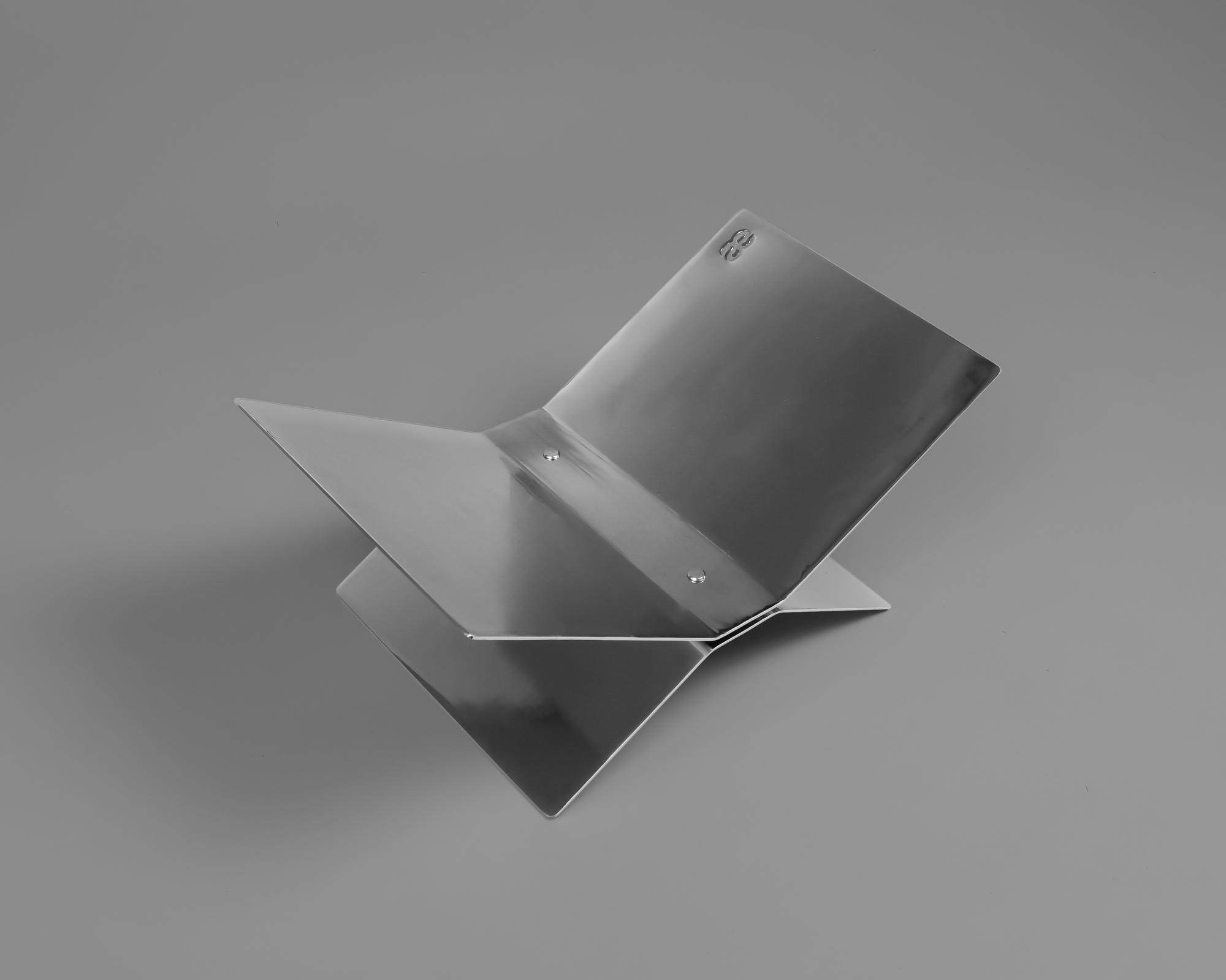 Boekenstandaard Atlas Chrome