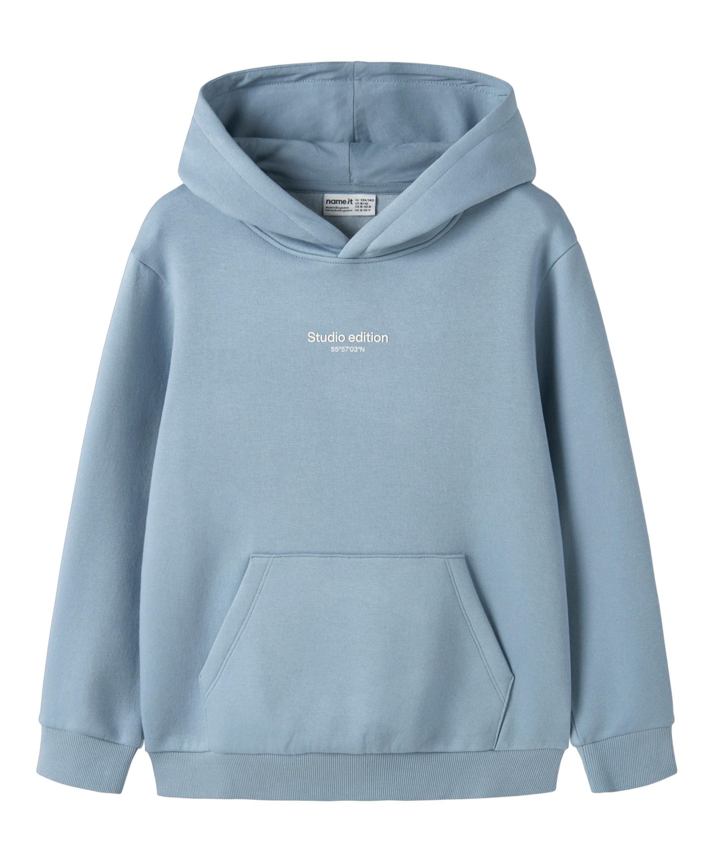 Name it Jongens hoodie blauw
