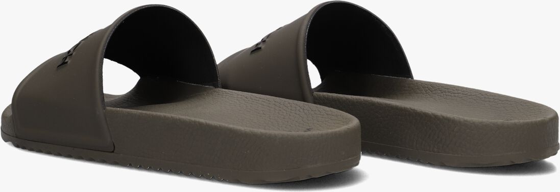 WOOLRICH groene woolrich badslippers slide eva