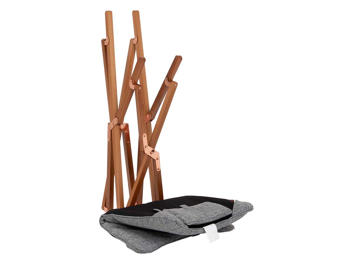 Bo-Camp Urban Outdoor Bloomsbury S kindervouwstoel - Grey