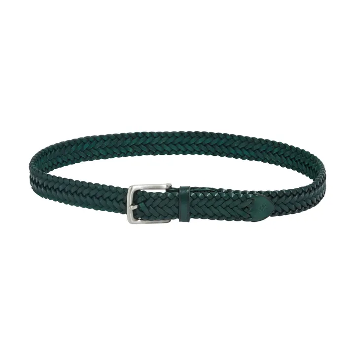 Dragon Diffusion Ceinture Tressée 3 cm | Vert foncé