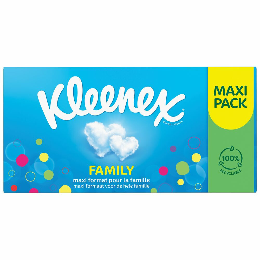 Kleenex Tissues Family128 stuks