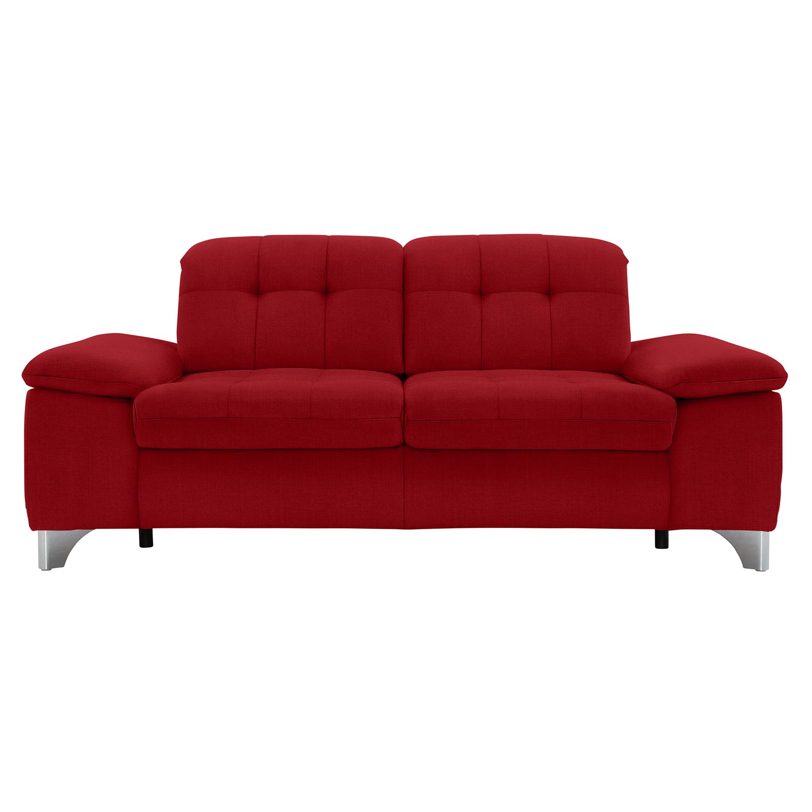 polsterpower 2,5-Sitzer-Sofa - Miro bordeaux - Basismodell