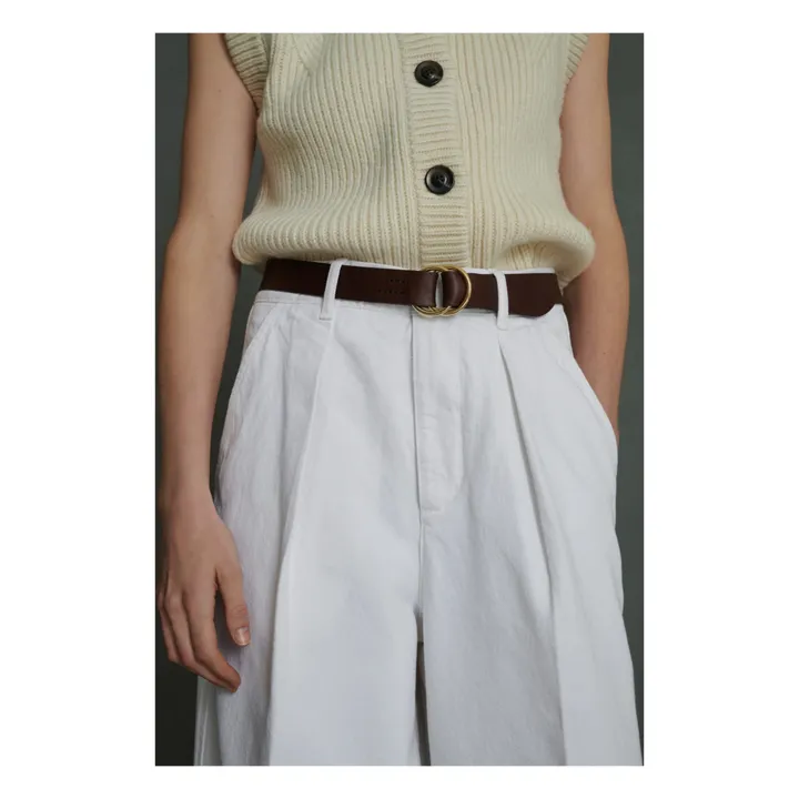Soeur Ceinture Alto Cuir | Marron