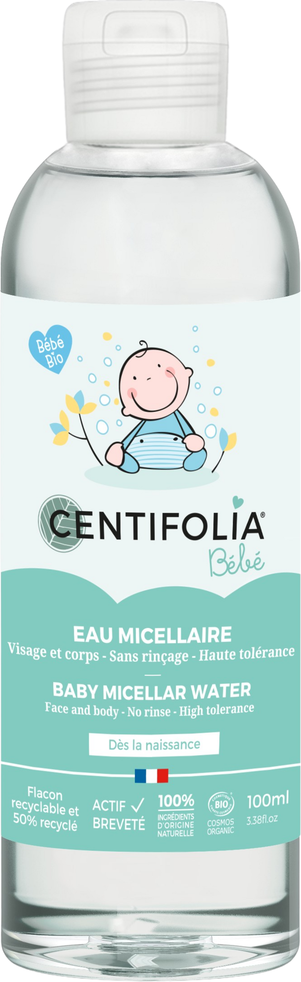 CENTIFOLIA  Baby Micealler Water, 100 ml
