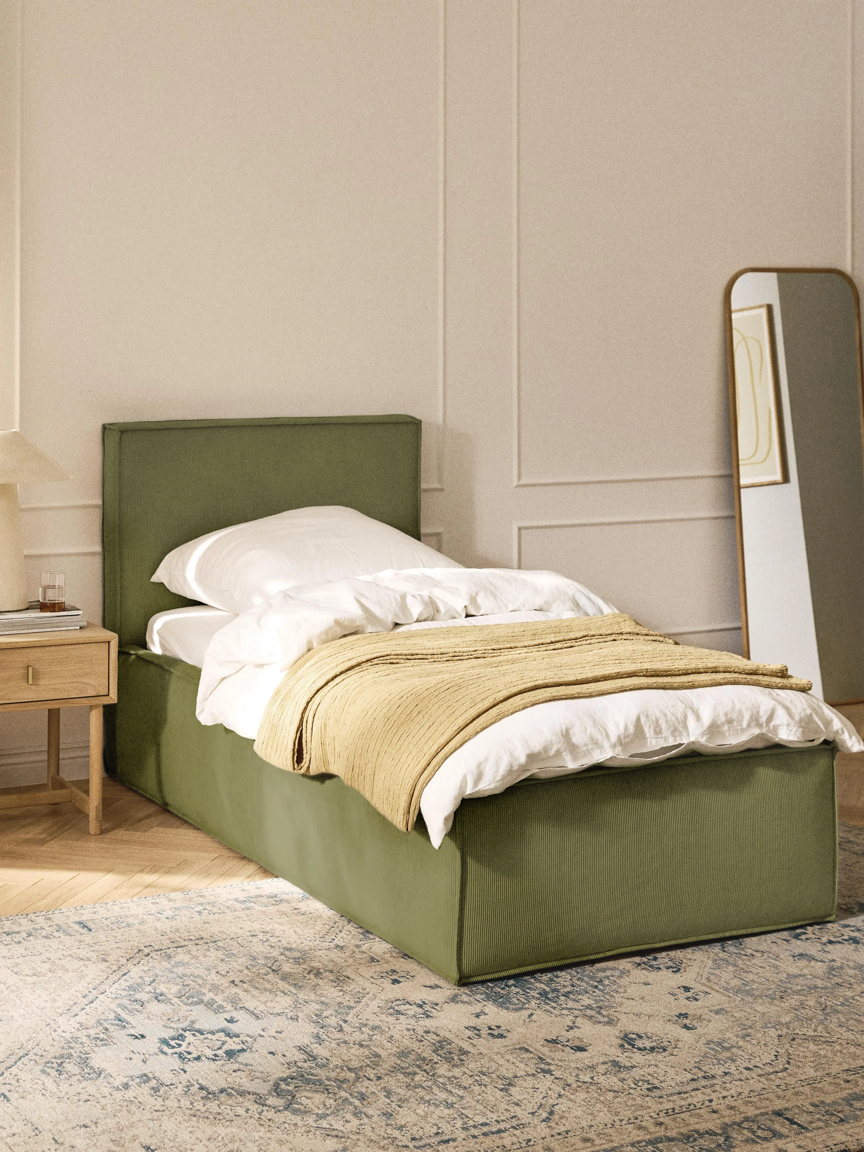 Eenpersoonsbed Dream van corduroy