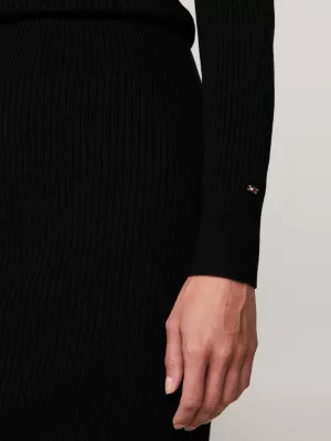 Vestido Polo de Malha Canelada