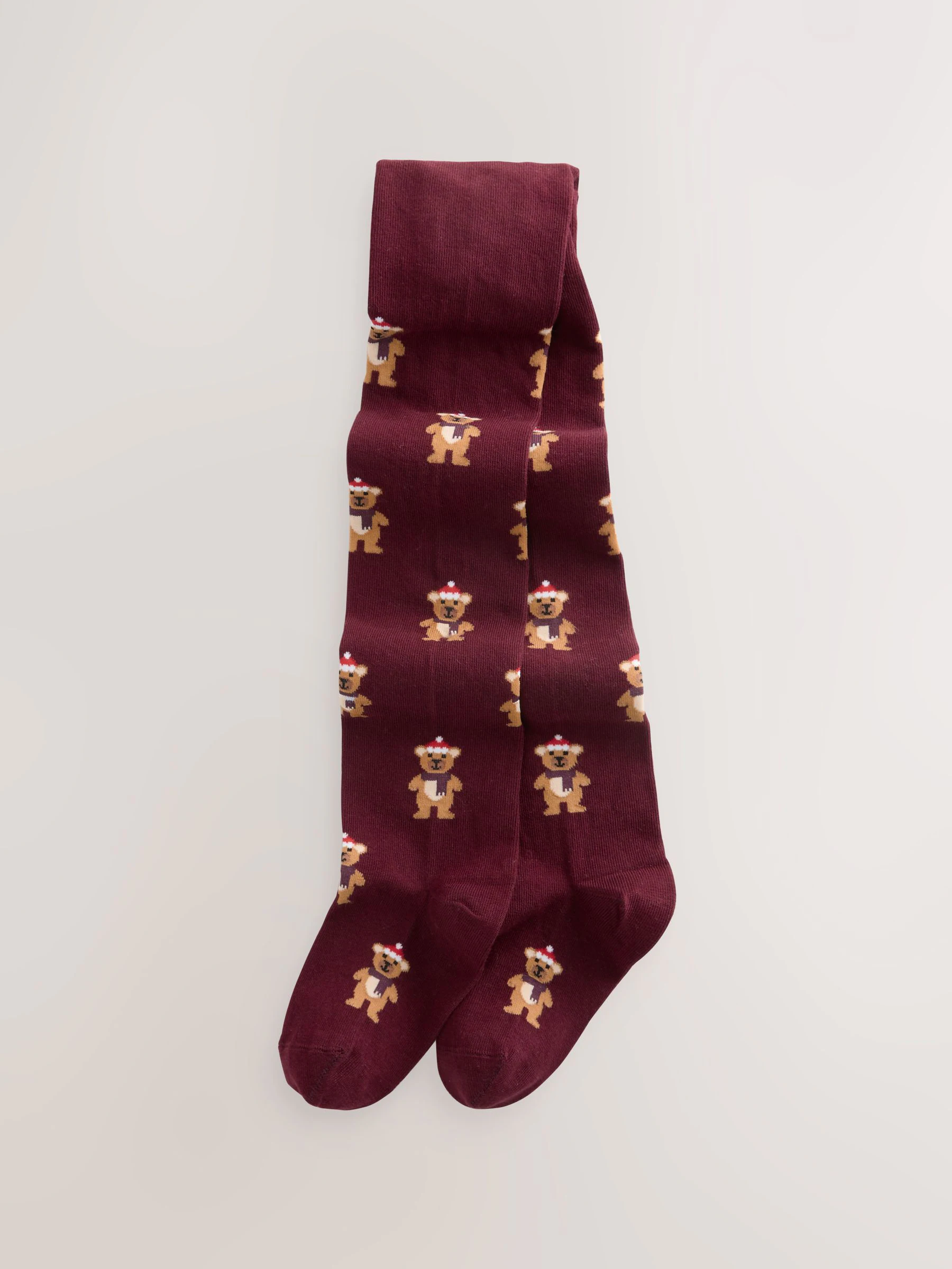 Bordeauxrood - Kerstmaillot met hoog katoengehalte