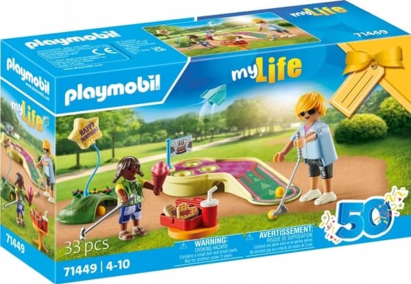 Playmobil Minigolf, 4 år, Flerfarget