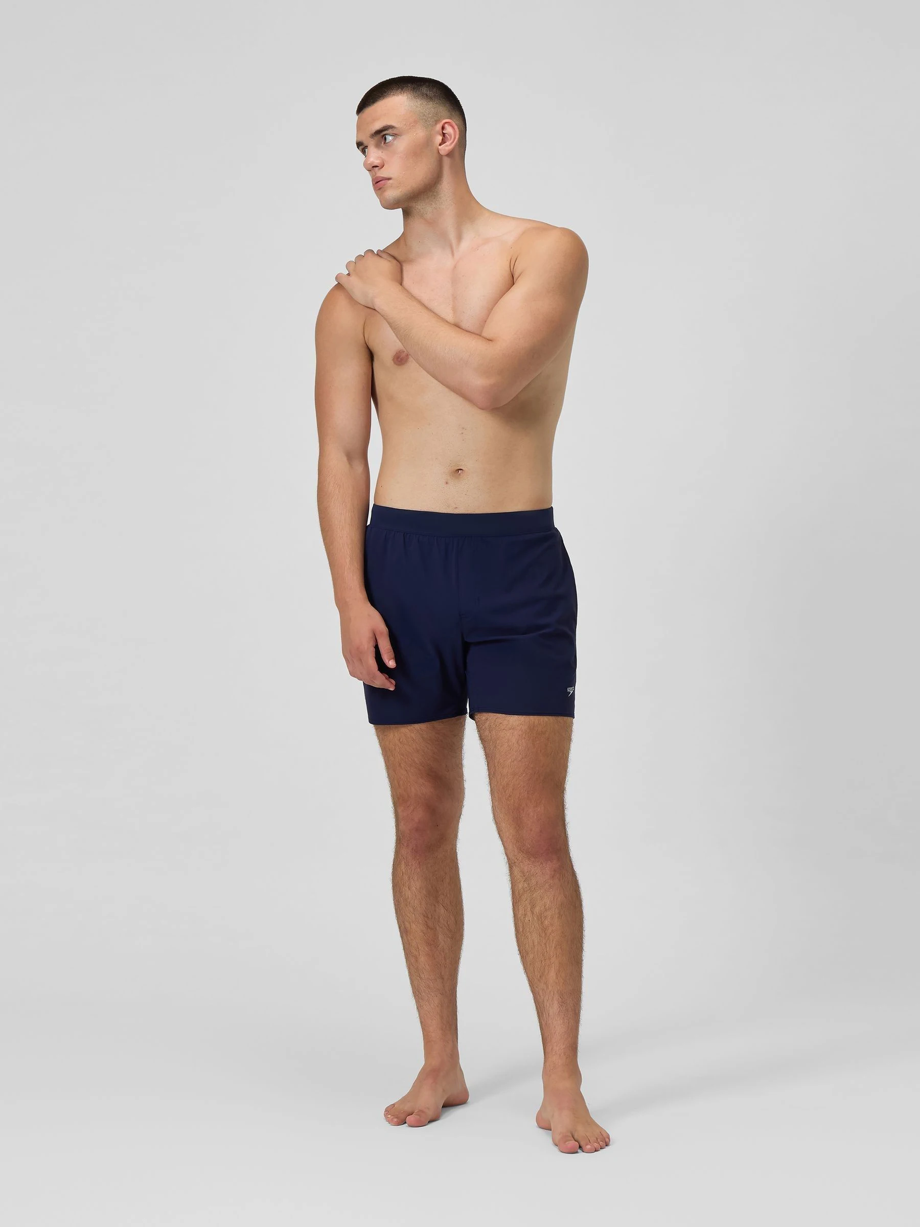 Speedo Mens Lookout Solid 16'' Swim Shorts
