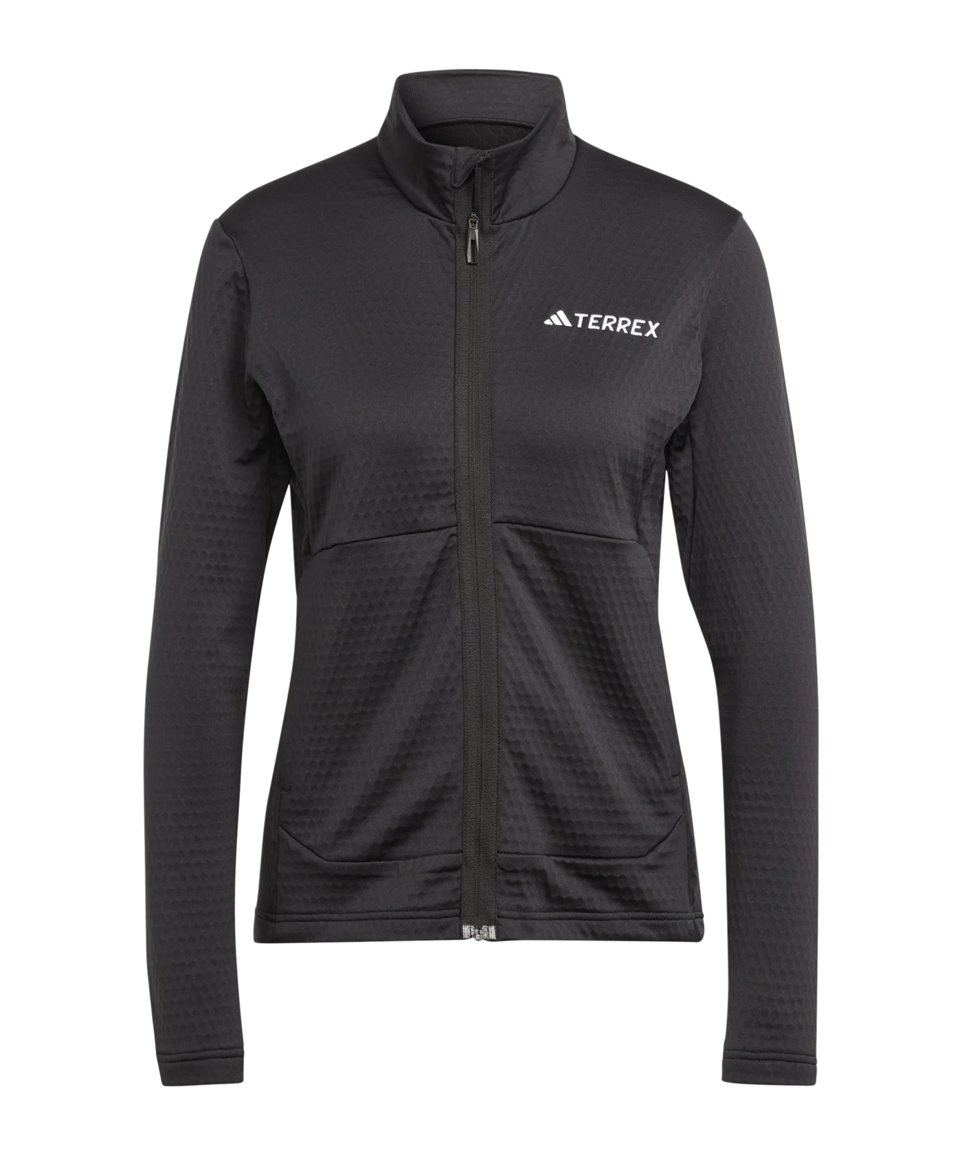 adidas Terrex Fleece Jacke Damen Schwarz Black