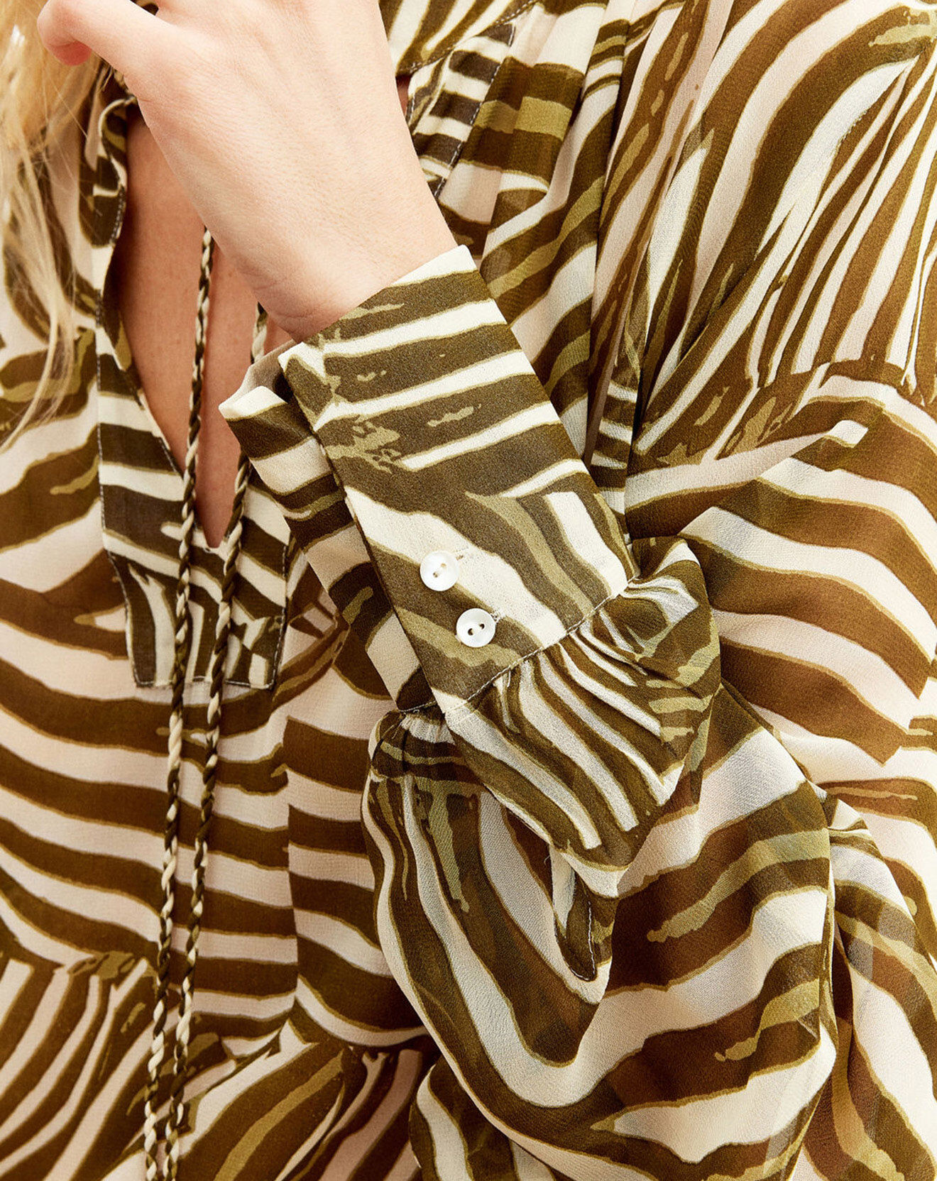 Lauren Vidal Blouse Jane verte