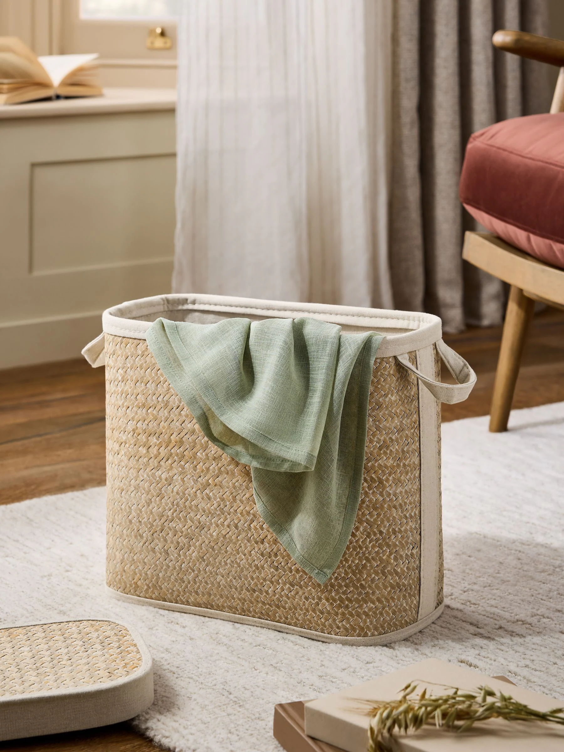 Herringbone Storage Basket
