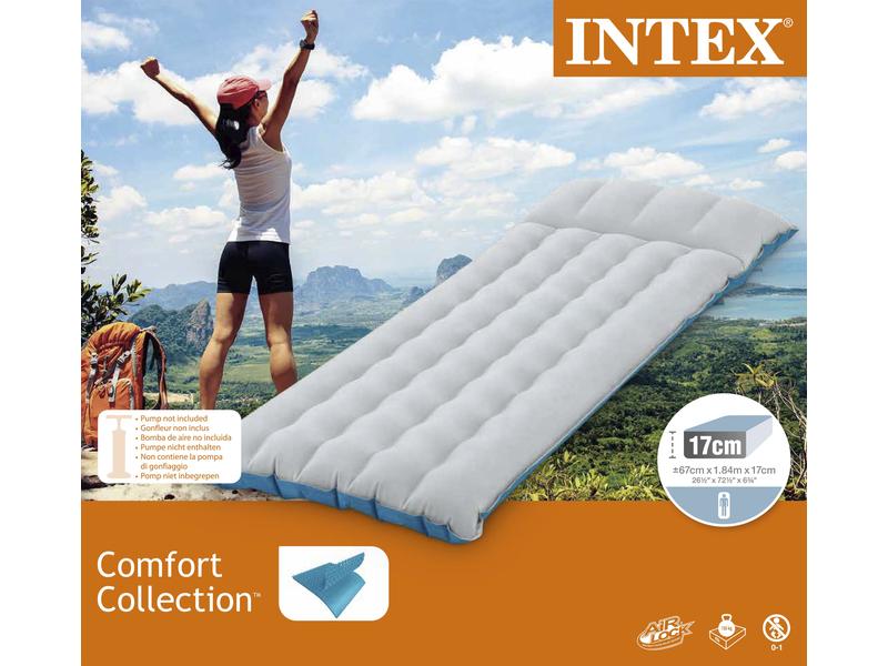 Intex Luftbett Camping 67 x 184 x 17 cm Luftmatratze für Campingausflüge