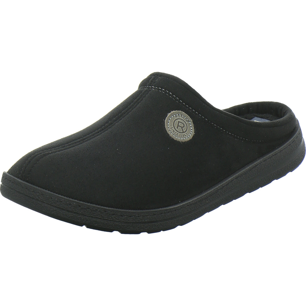 Rohde Hausschuhe Herren Herren Asiago Schwarz