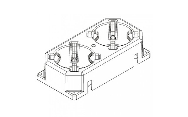 Glashalter 2er Set
