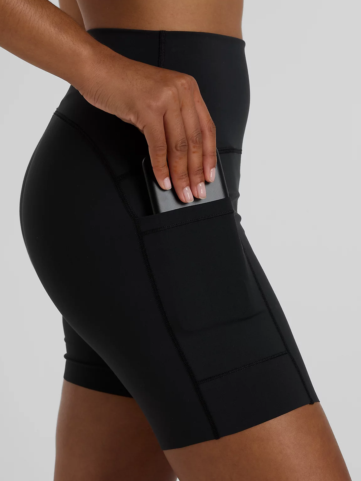 Sleek Pocket High Rise Short 6\