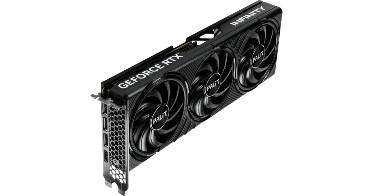 PalitGeForce RTX 5060 Ti Infinity 3 OC 8GB grafische kaart  (DLSS 4, 3x DisplayPort, 1x HDMI 2.1)