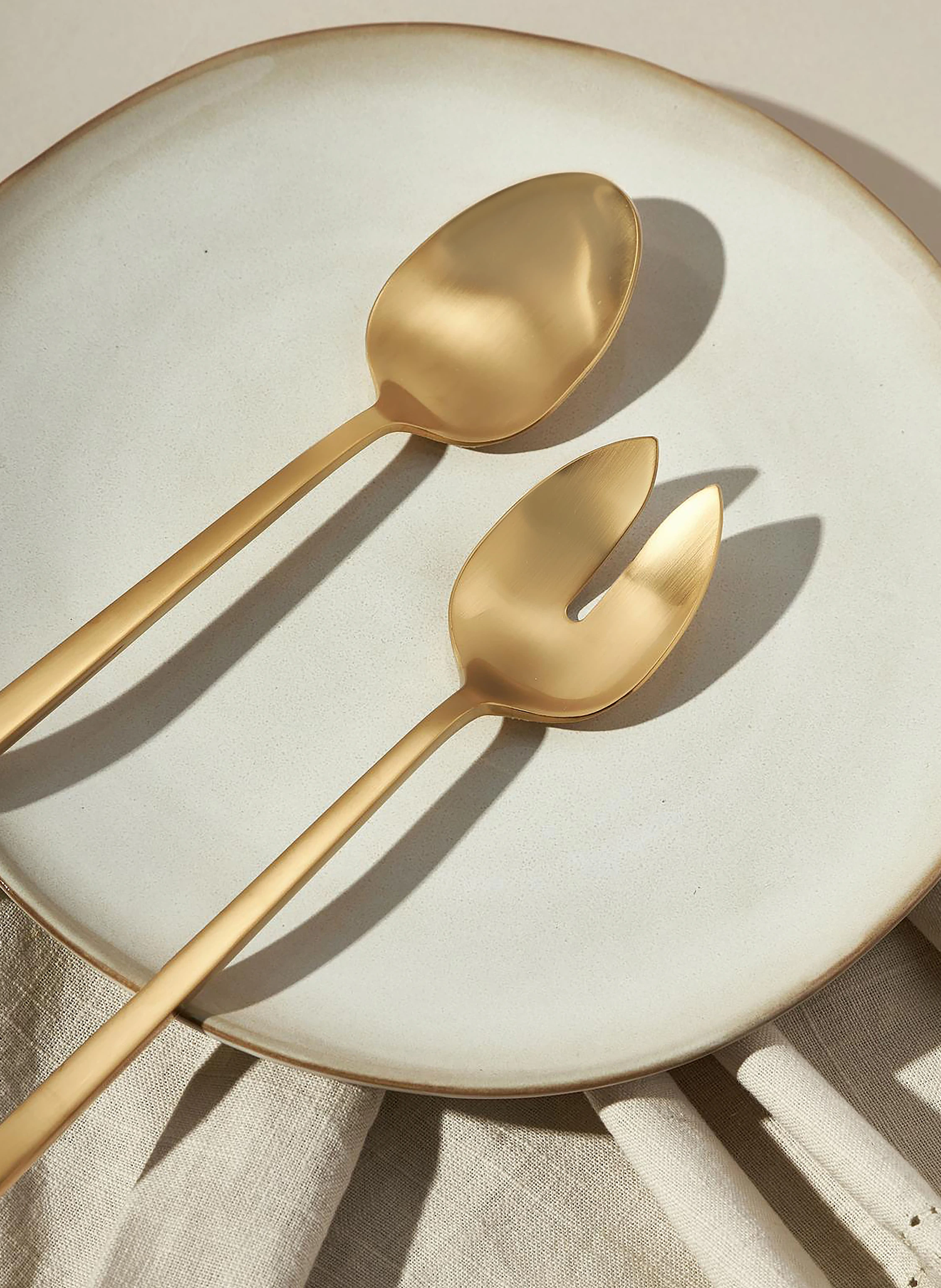 Westwing Collection Salatbesteck SHINE