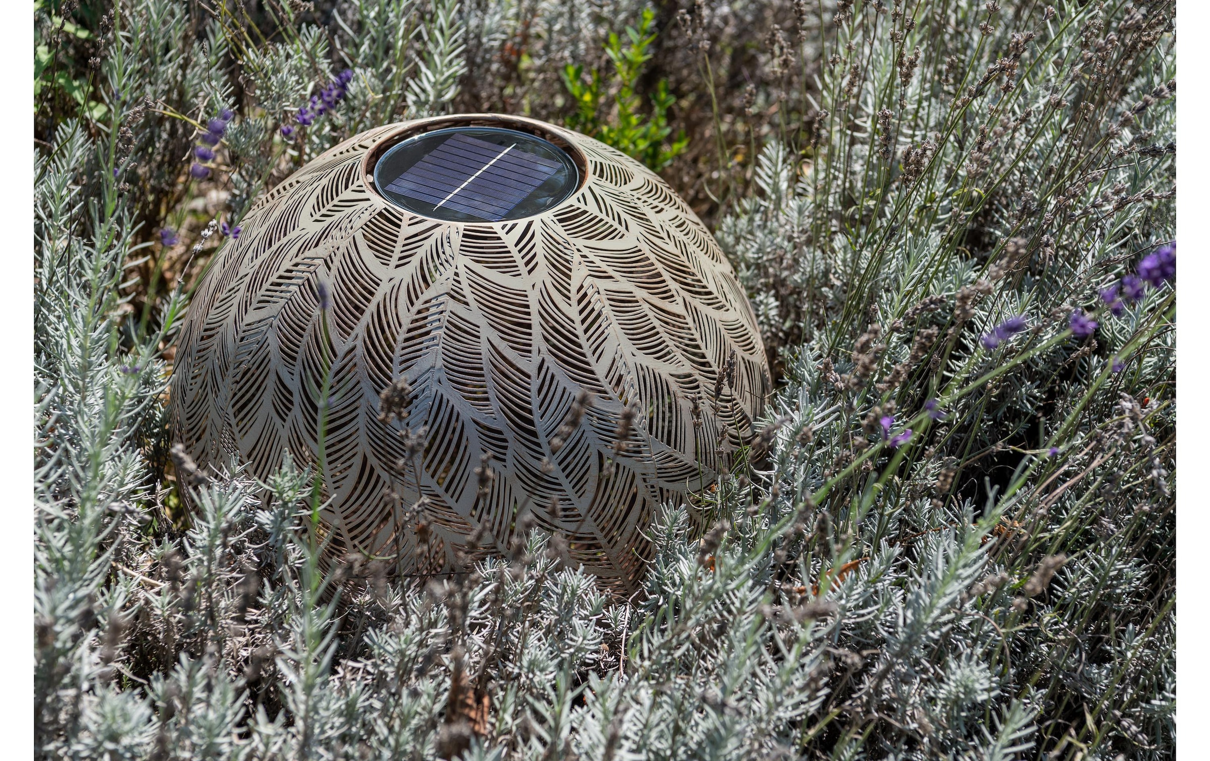 STT LED Gartenleuchte »Julia 40 shadow weiss« Warmweiss