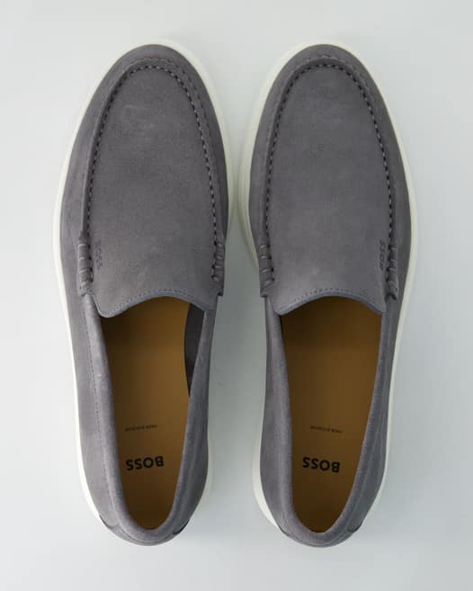 Boss Sienne_Loaf Slipper in Grau