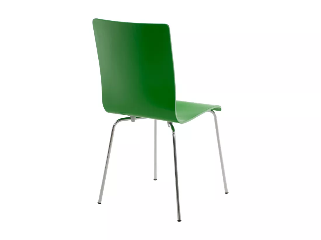 Lot de 4 Chaise de conférence - Bois & Antique - Vert - PEPE