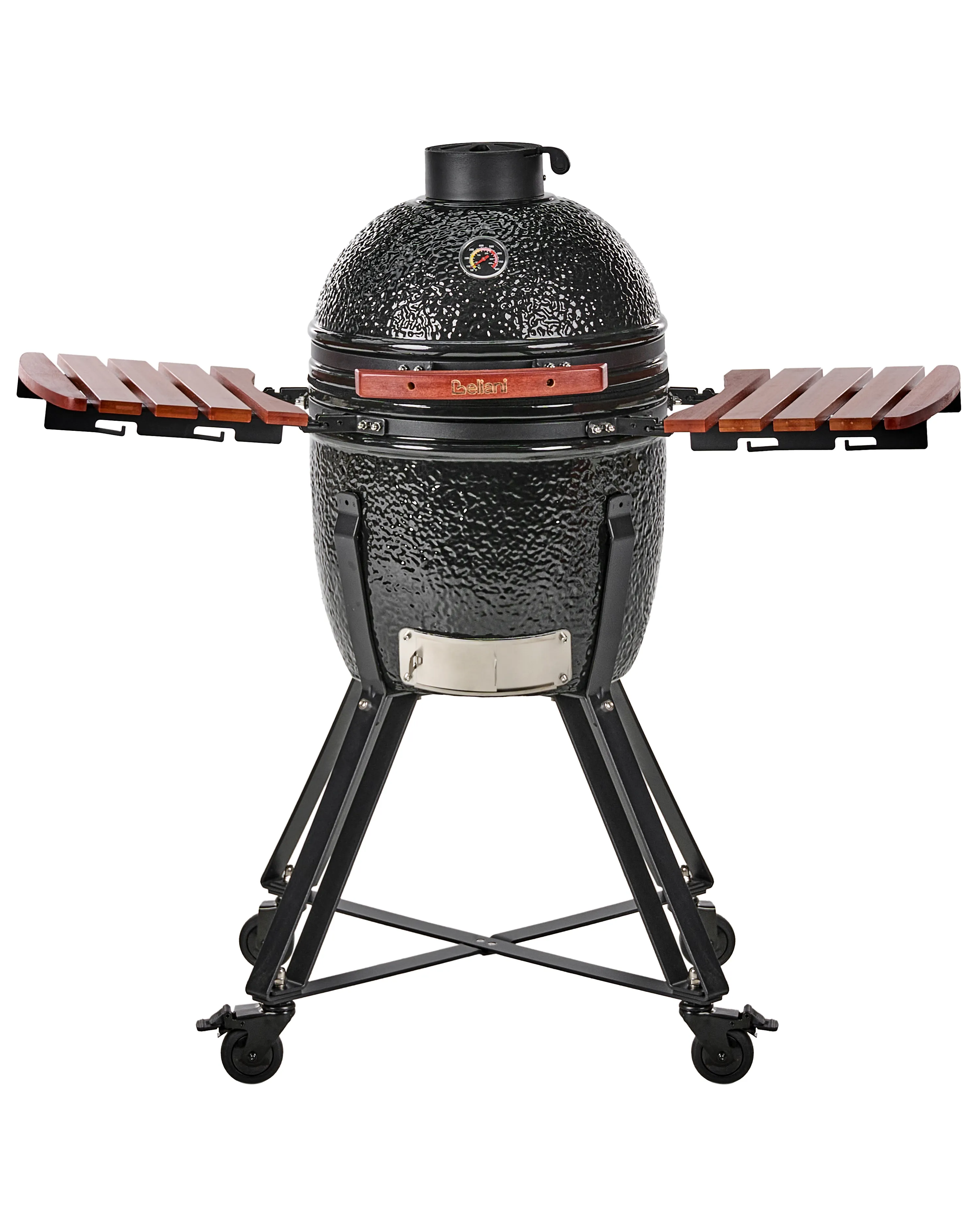 Houtskoolgrill voor buiten KAMADO Keramiek Zwart