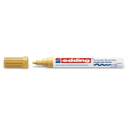 edding 4000 Mattlackmarker, 2 4mm, gold