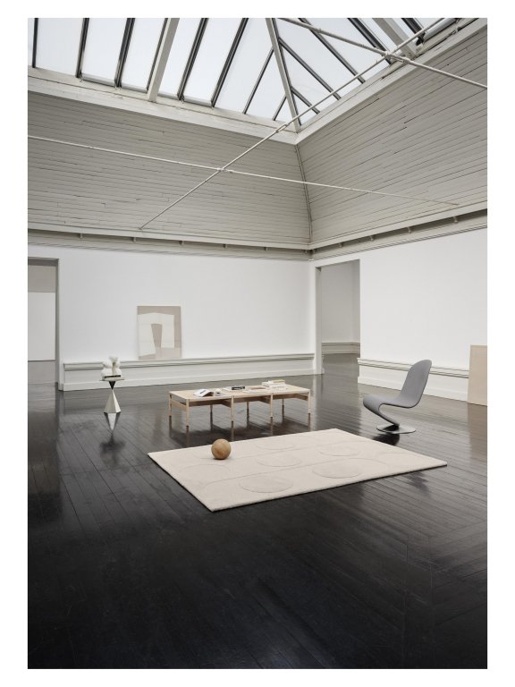 Linie Design Orb Alliance vloerkleed 200x300 wit