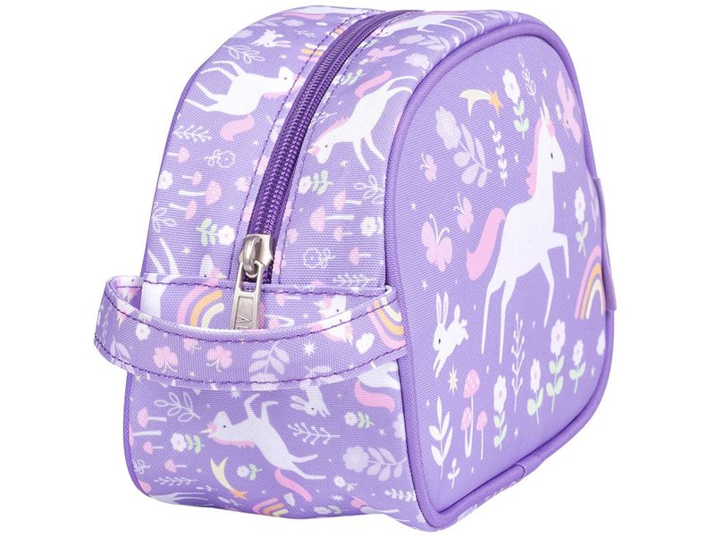 A Little Lovely Company Necessaire Einhorn Lila Kulturbeutel im herzigen Design