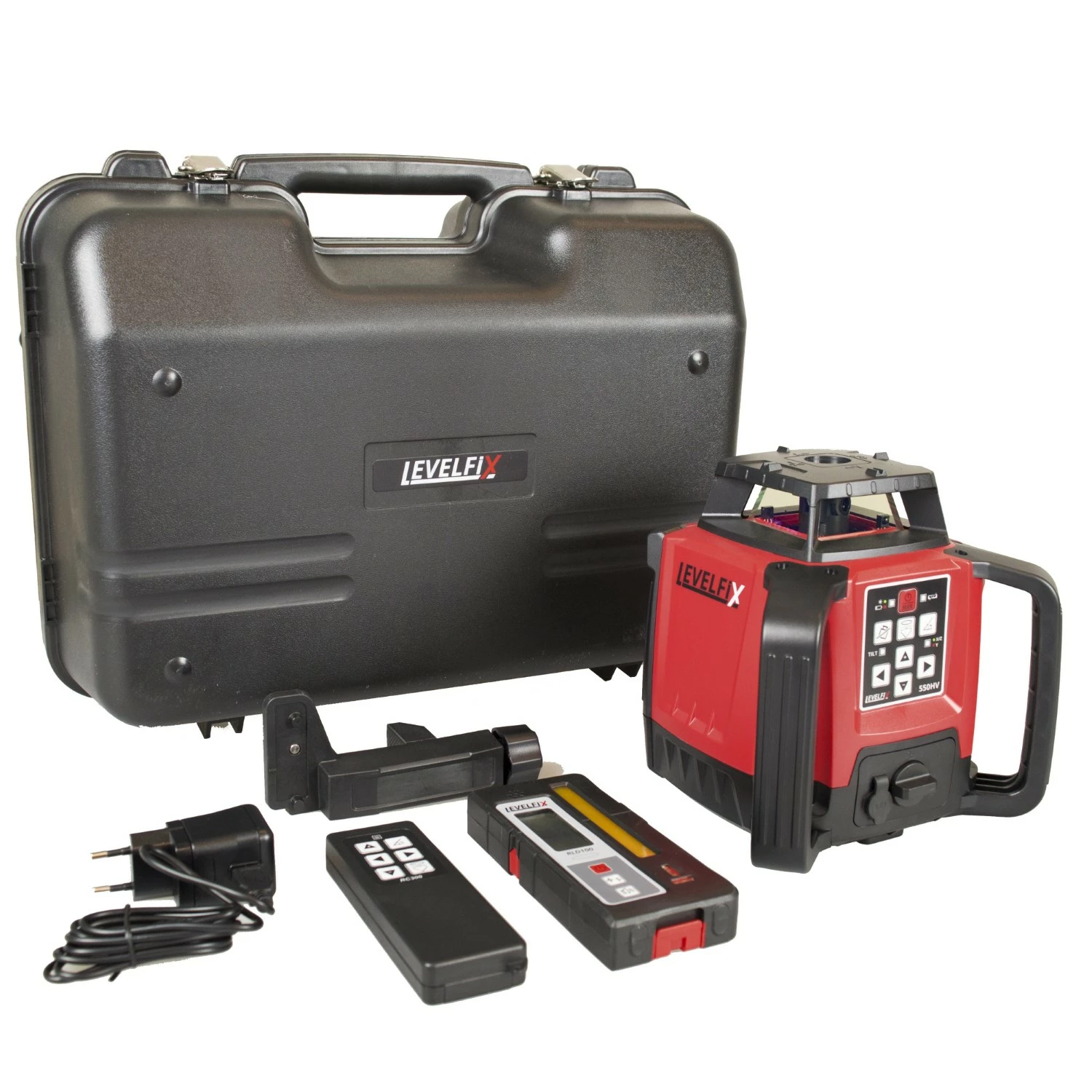 Levelfix 550HV - Volautomatische allround bouwlaser rood