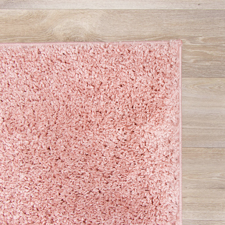 Hoogpolig vloerkleed - Lofty Roze | Haal kleur in huis!