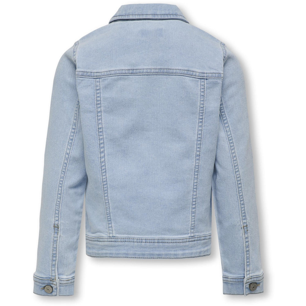 Køb Kids ONLY Light Blue Denim Sara Denim Jakke Noos