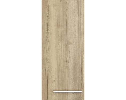 Optifit wandkast Erik290 BxDxH 30x34,9x70,4 cm wild eiken structuur mat gedemonteerd scharnier omkeerbaar (links of rechts te monteren)