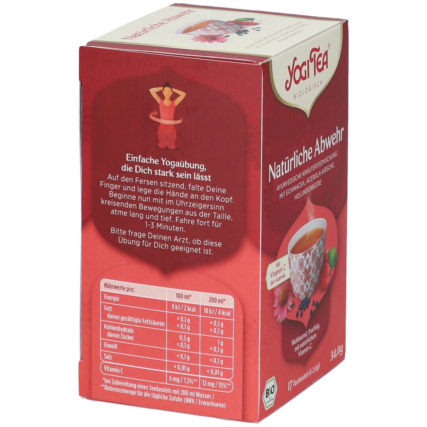 YOGI TEA® Natürliche Abwehr, Bio Kräutertee