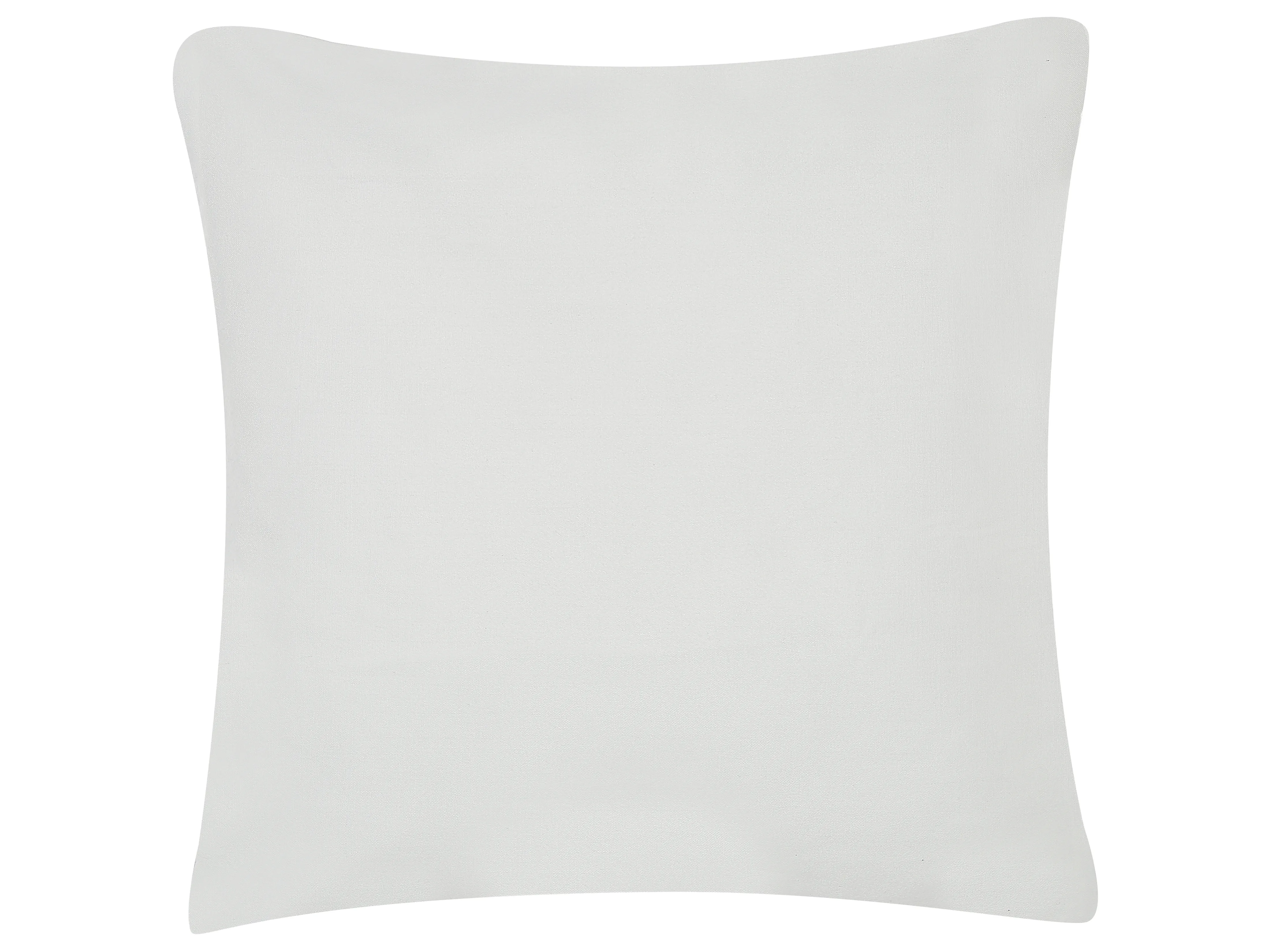 Set van 2 tuinkussens ELATI bladpatroon 45 x 45 cm Marineblauw