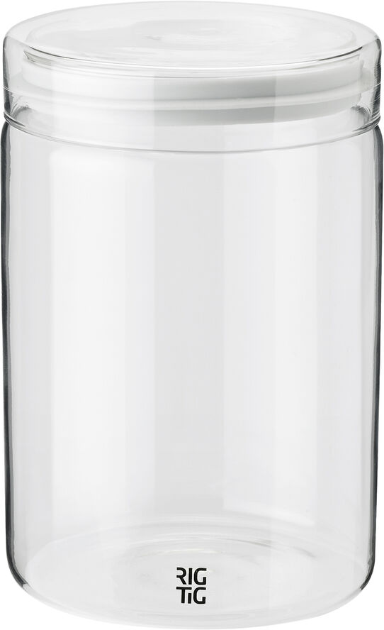 RIG TIG STORE-IT opbevaringsglas 1 l, light grey Light grey